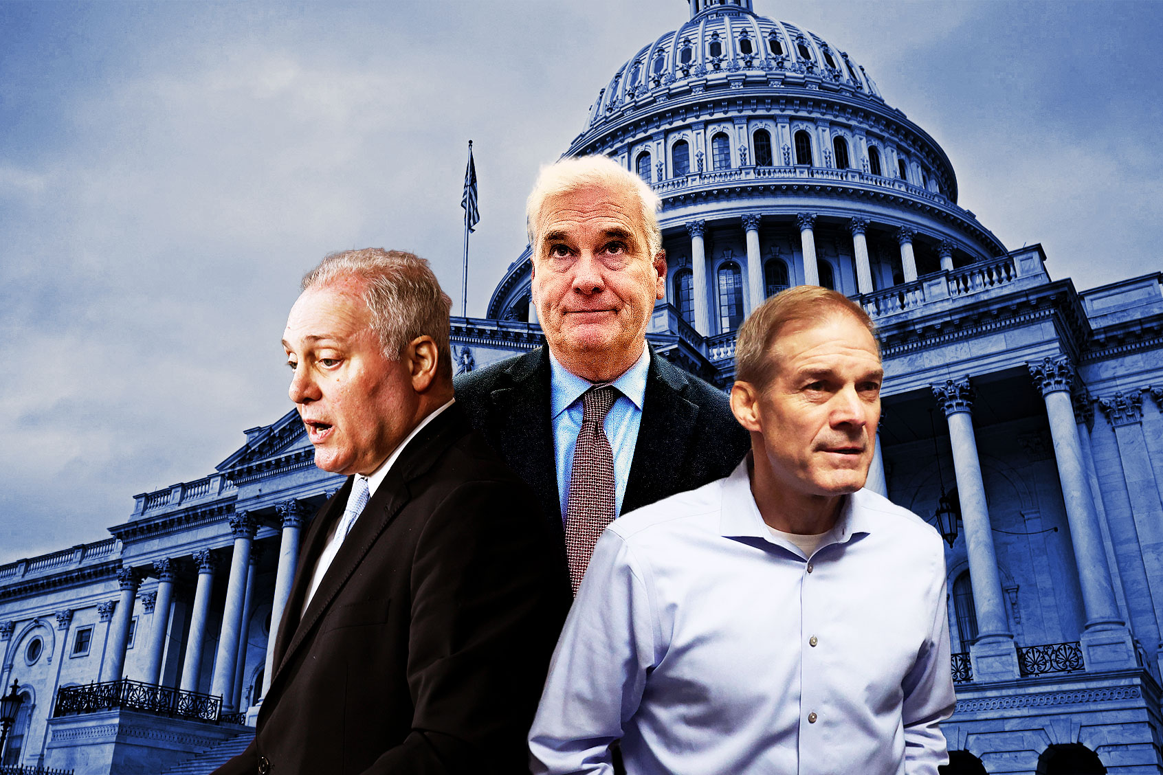 Steve Scalise, Tom Emmer and Jim Jordan (Photo illustration by Salon/Getty Images)