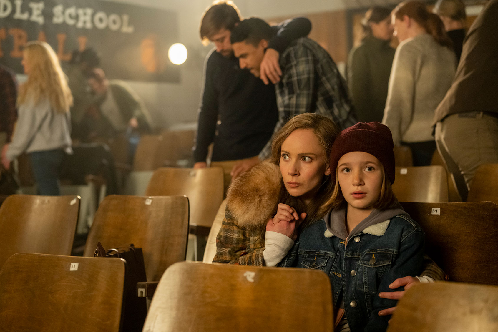 Juno Temple as Dorothy "Dot" Lyon and Sienna King as Scotty Lyon in "Fargo" (Michelle Faye/FX)