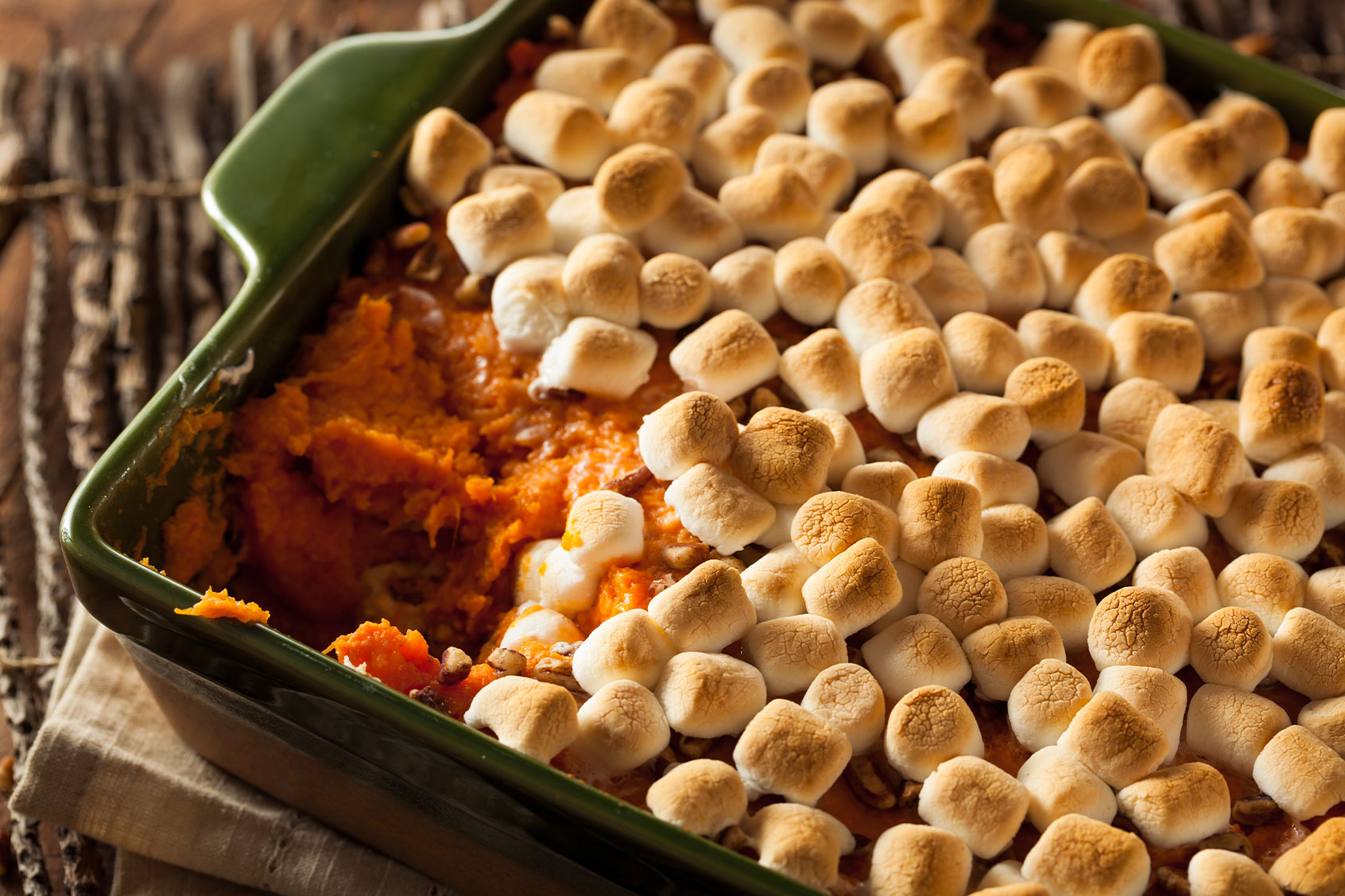 Homemade Sweet Potato Casserole (Getty Images/bhofack2)