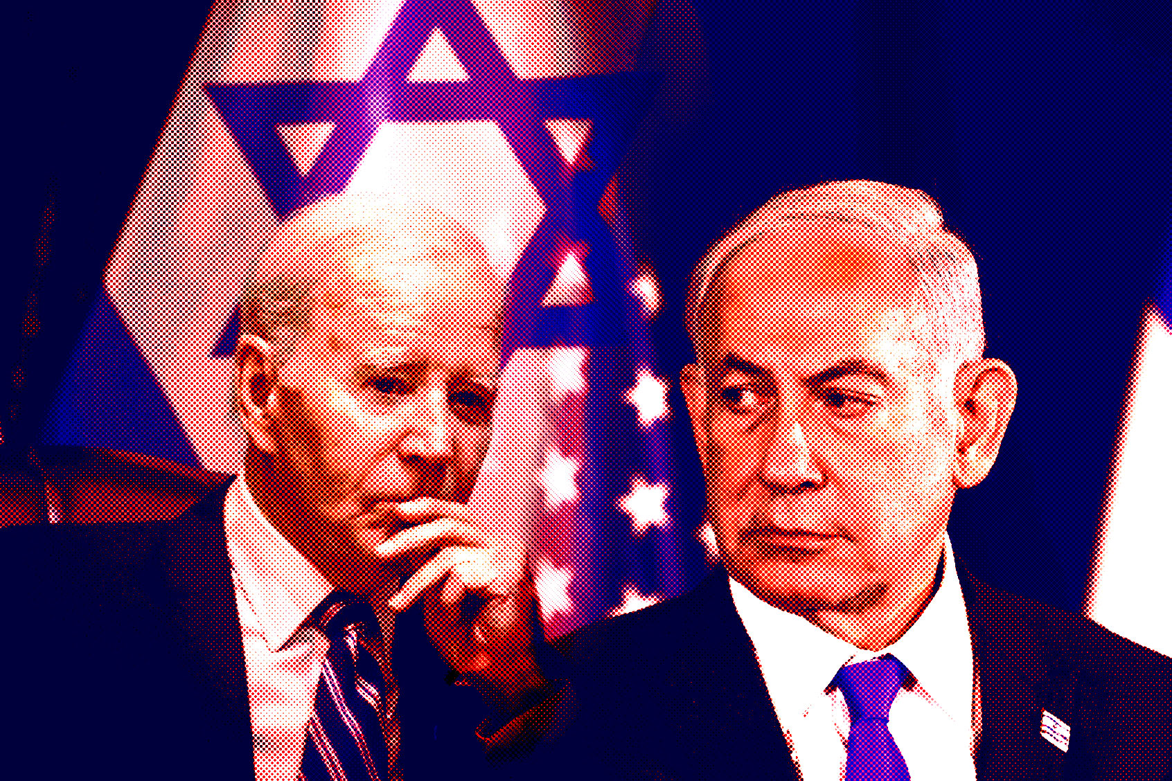 Joe Biden and Benjamin Netanyahu (Photo illustration by Salon/Getty Images)