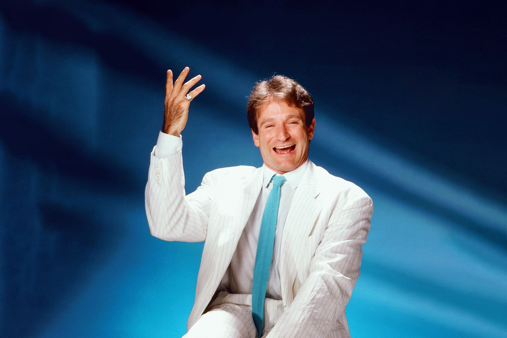 Actor and comedian Robin Williams poses for a portrait circa 1999 in Los Angeles, California. (Harry Langdon/Getty Images)