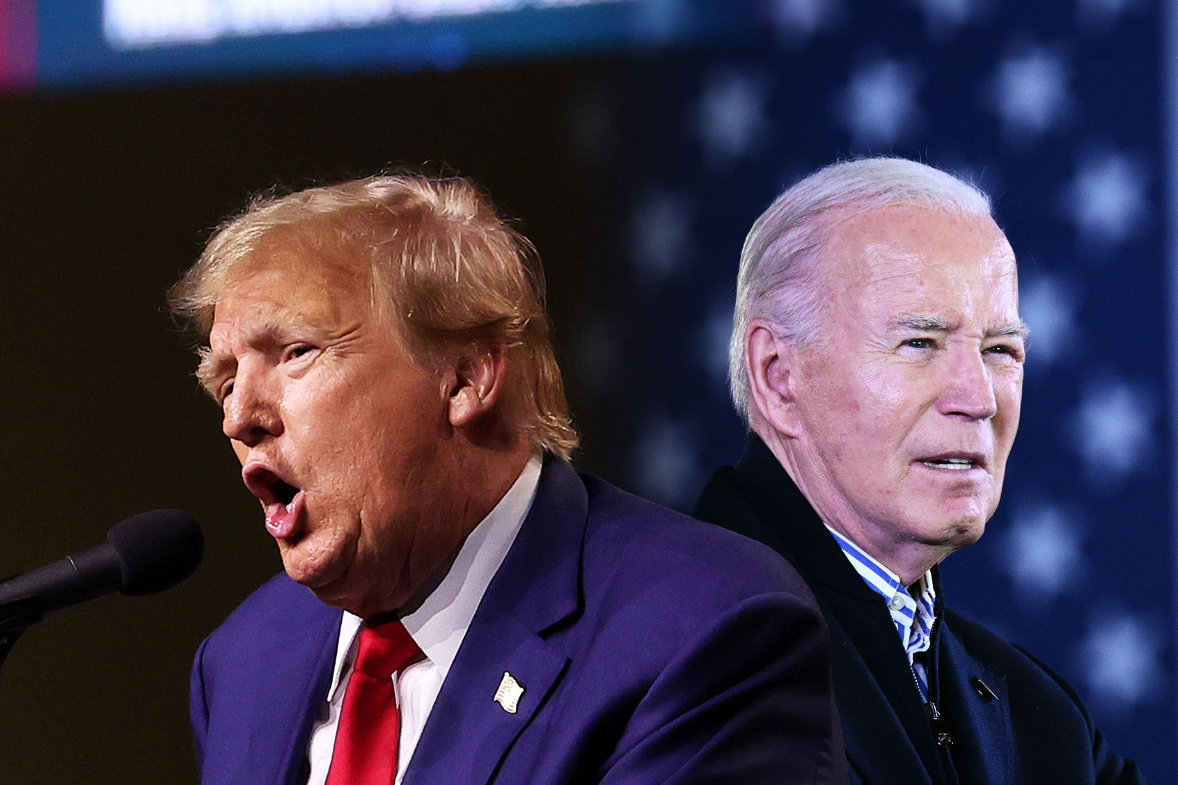 Donald Trump and Joe Biden (Photo illustration by Salon/Getty Images)