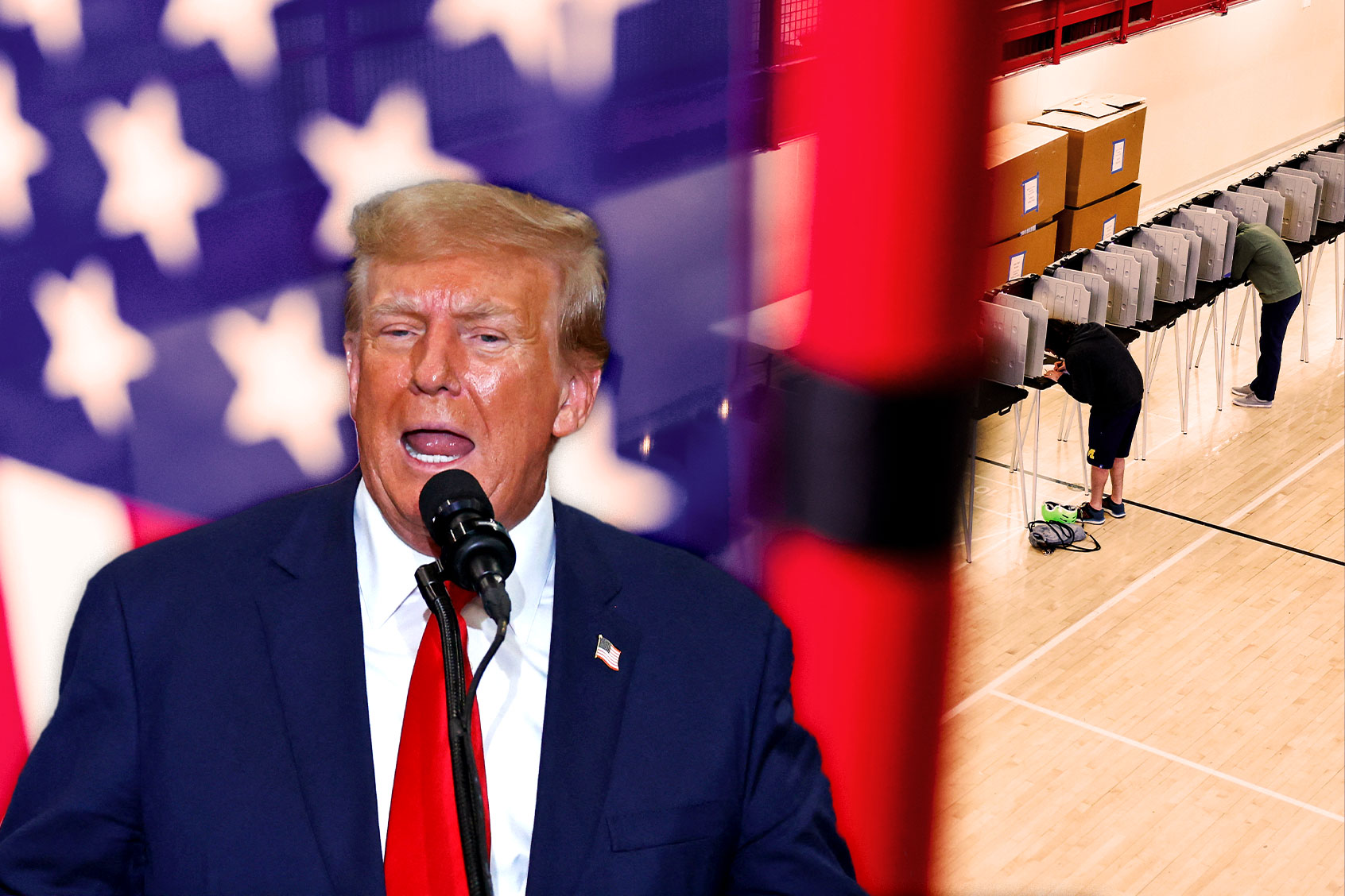 Donald Trump | Voting (Photo illustration by Salon/Getty Images)
