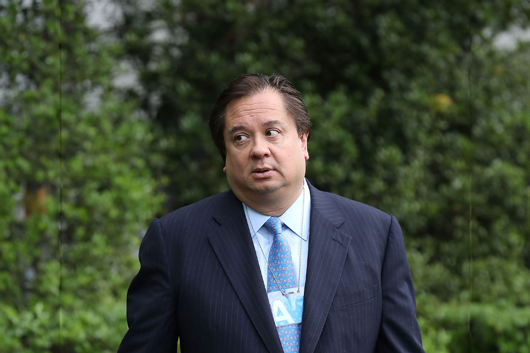 George T. Conway III, husband of White House Counselor to the President Kellyanne Conway, attends the 139th Easter Egg Roll on the South Lawn of the White House April 17, 2017 in Washington, DC. (Chip Somodevilla/Getty Images)