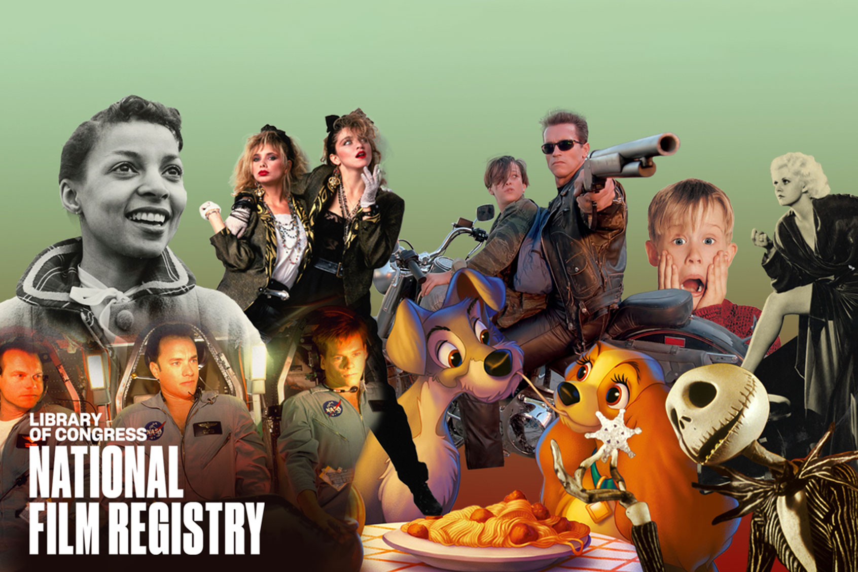 Images of the 2023 National Film Registry selections (Library of Congress)