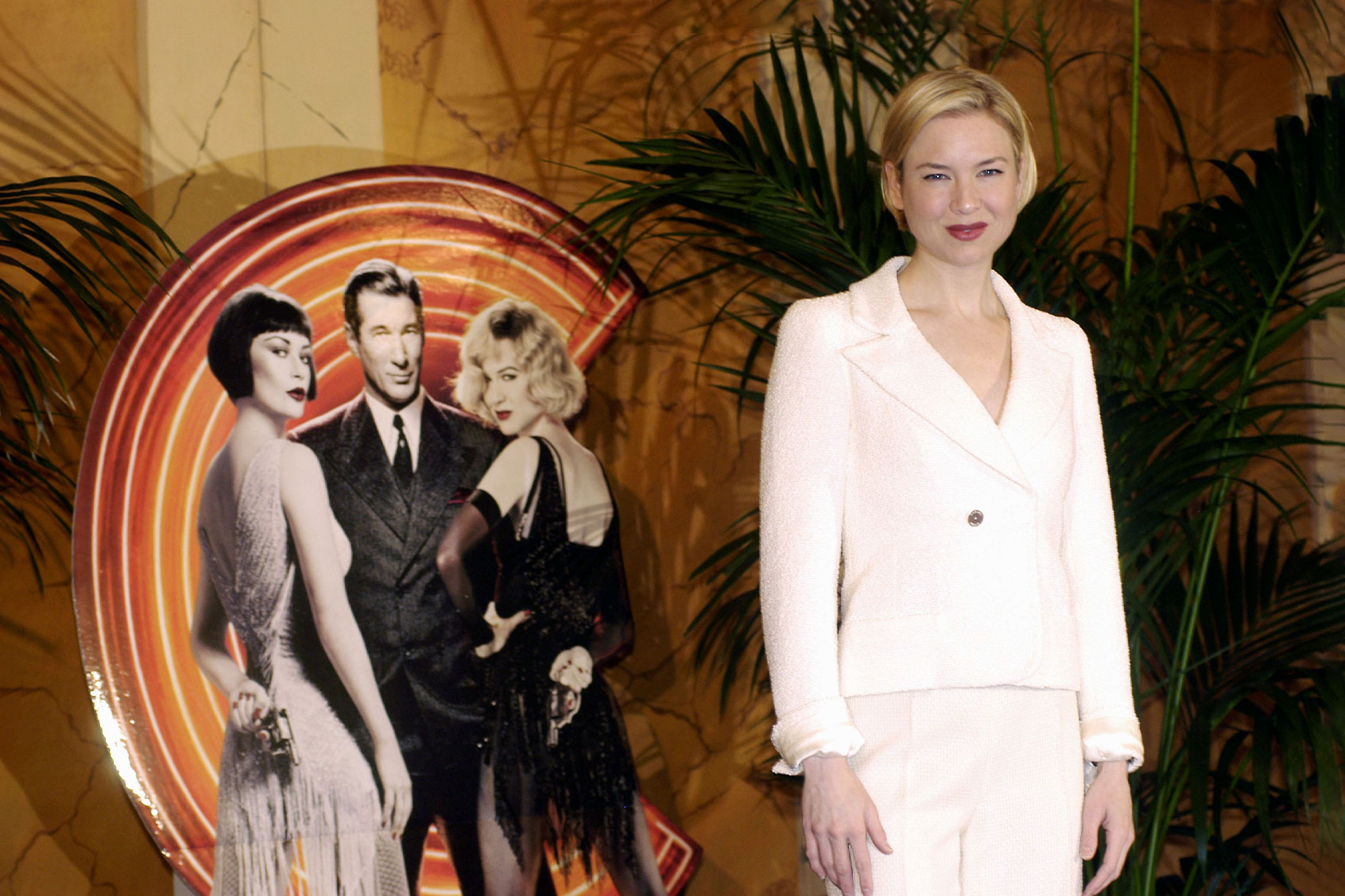 Actress Renee Zellweger attends a news conference promoting the film "Chicago" at the St. Regis Grand Hotel February 10, 2003 in Rome. (Franco Origlia/Getty Images)