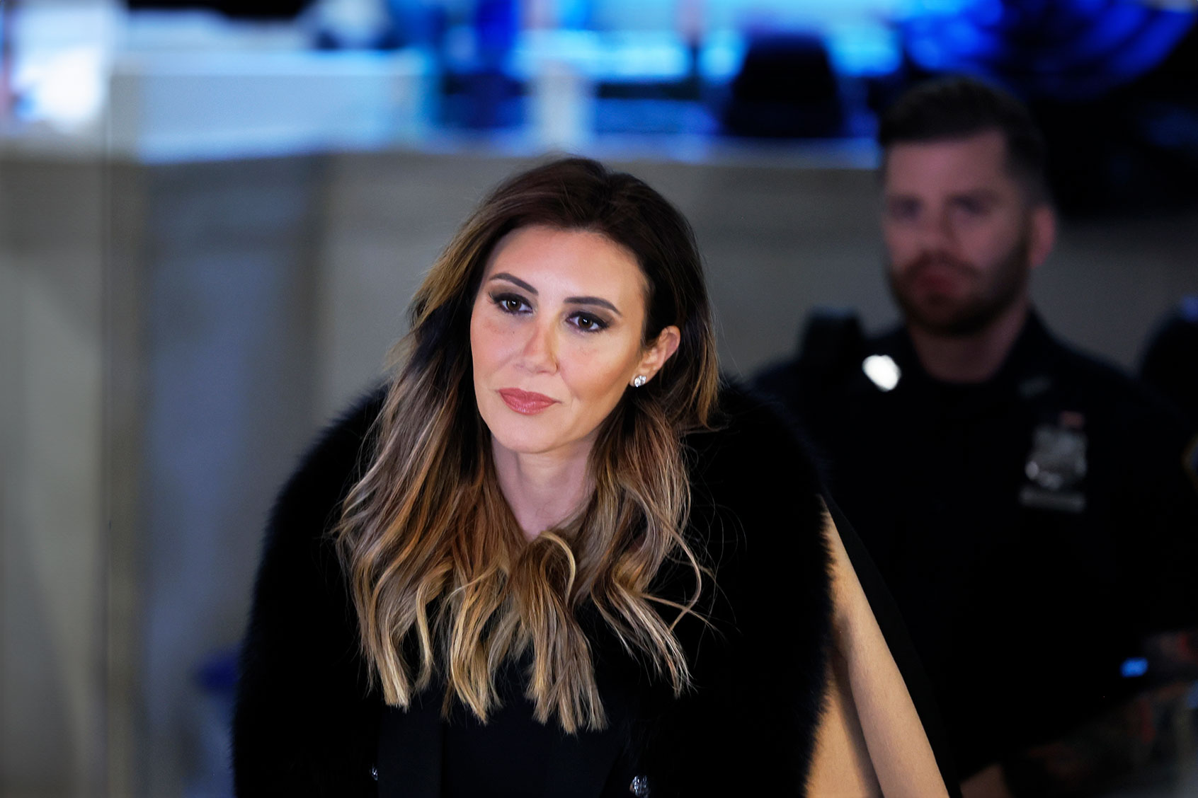 Alina Habba, attorney for former President Donald Trump, arrives for his civil fraud trial at New York State Supreme Court at New York State Supreme Court on November 08, 2023 in New York City. (Michael M. Santiago/Getty Images)