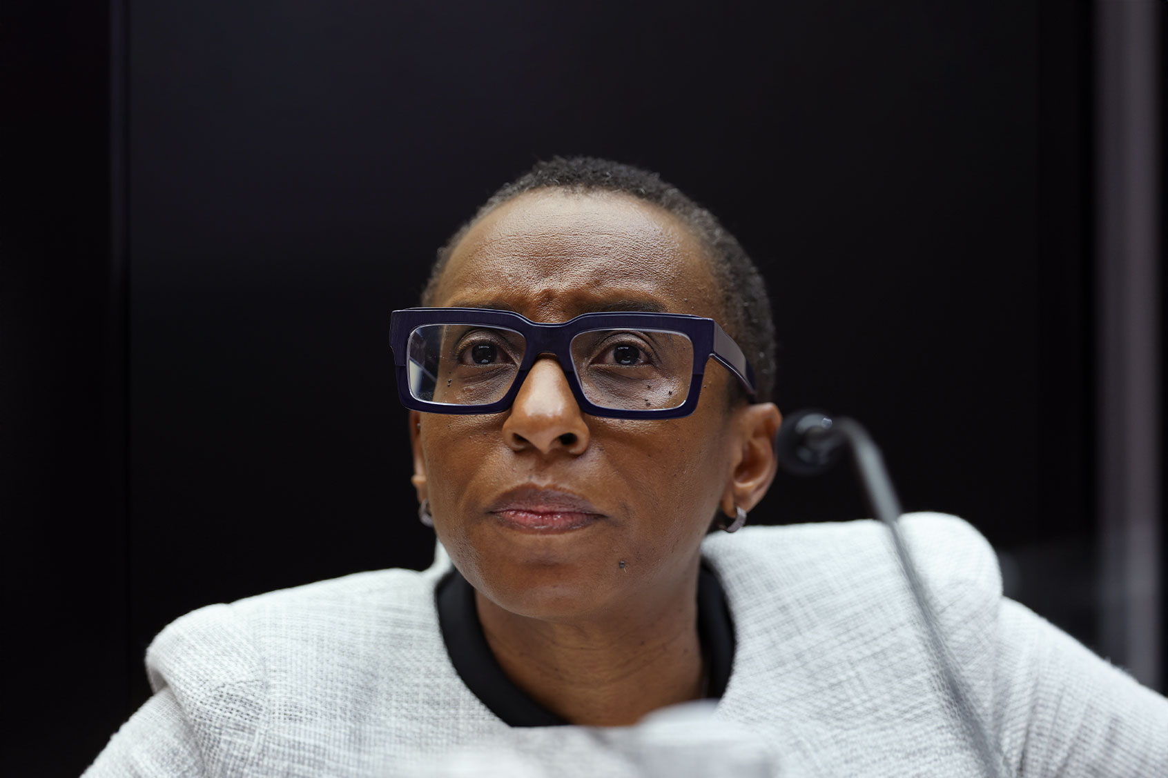 Dr. Claudine Gay, President of Harvard University, testifies before the House Education and Workforce Committee at the Rayburn House Office Building on December 05, 2023 in Washington, DC. (Kevin Dietsch/Getty Images)