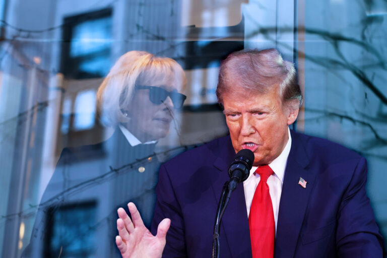 E Jean Carroll and Donald Trump (Photo illustration by Salon/Getty Images)