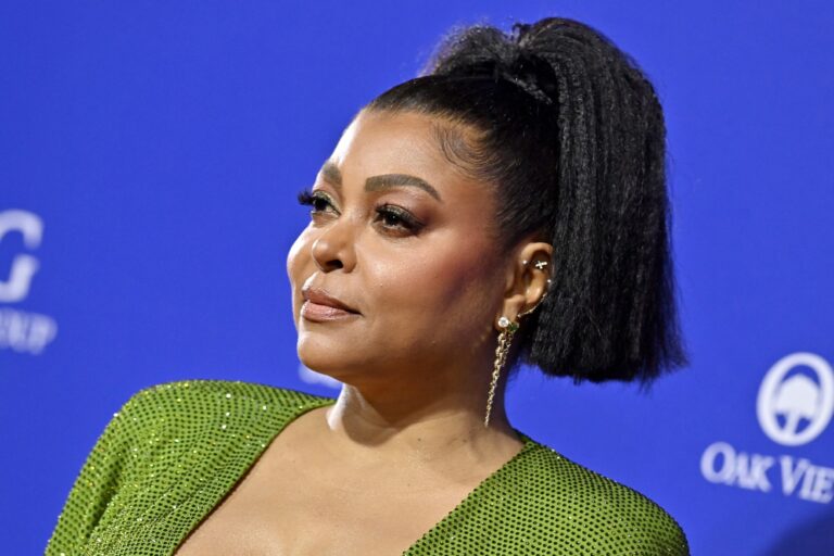 Taraji P. Henson attends the 2024 Palm Springs International Film Festival Film Awards at Palm Springs Convention Center on January 04, 2024. (Axelle/Bauer-Griffin/FilmMagic)