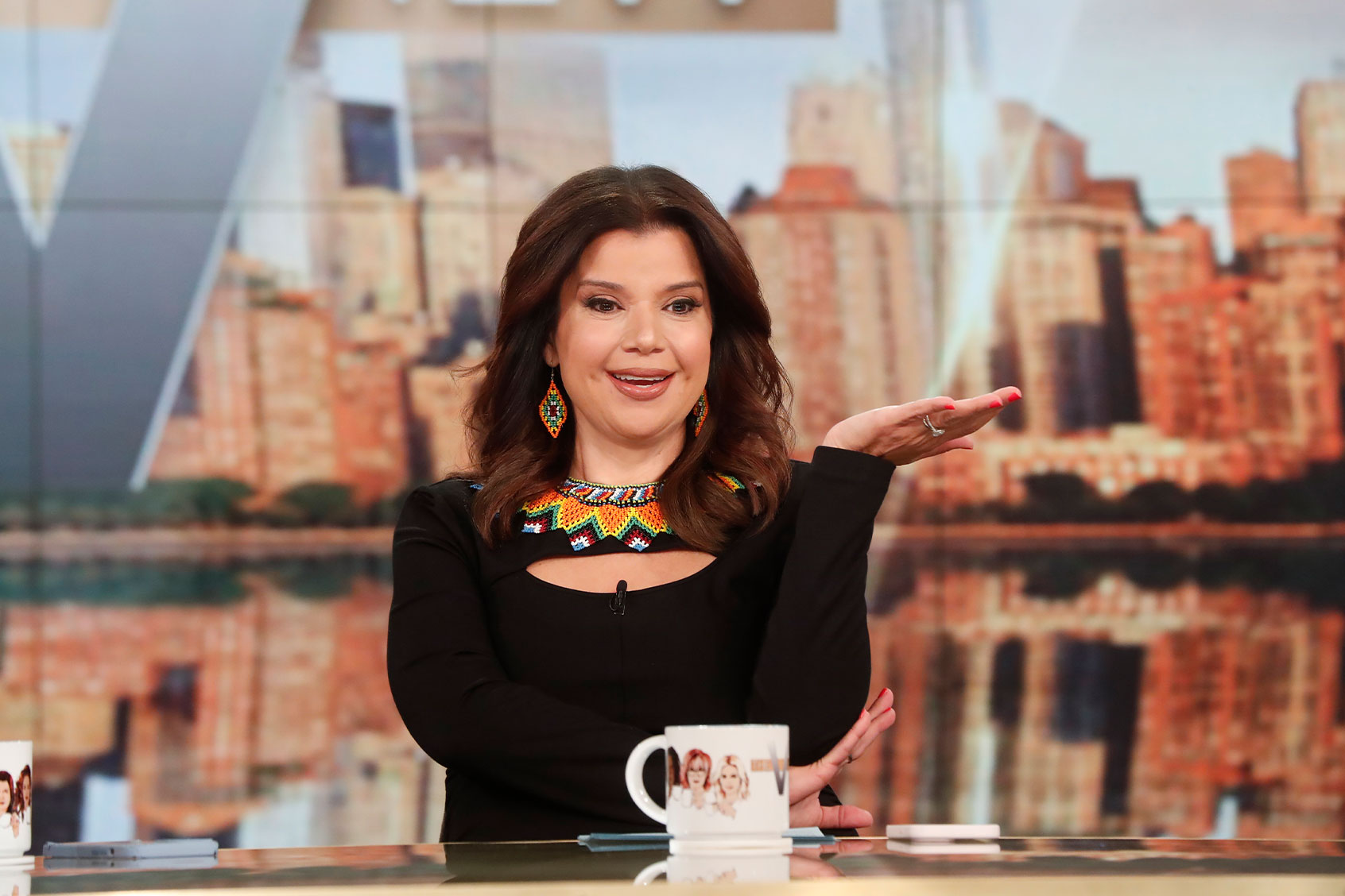 Ana Navarro on "The View" (ABC/Lou Rocco)
