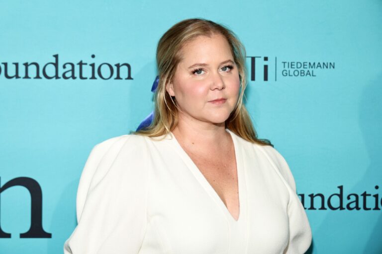 Amy Schumer attends the 2023 Good+Foundation “A Very Good+ Night of Comedy” Benefit at Carnegie Hall on October 18, 2023 in New York City. (Jamie McCarthy/Getty Images for Good+Foundation)