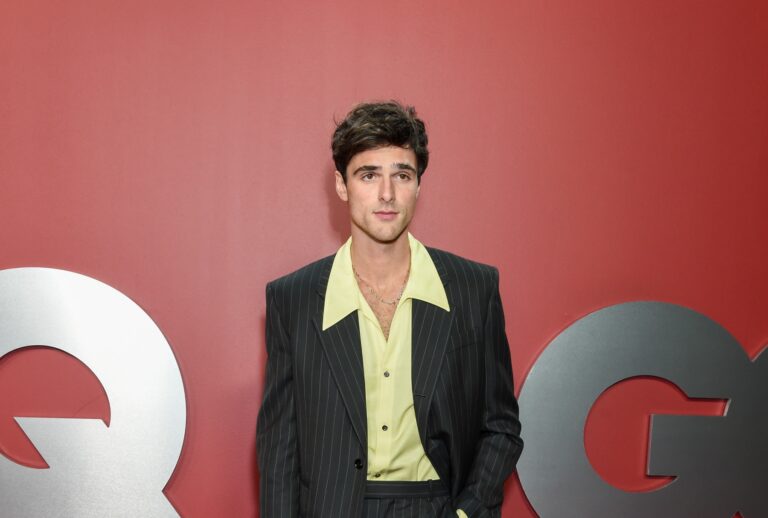Jacob Elordi at the GQ Men of the Year Party 2023 at Bar Marmont on November 16, 2023 in Los Angeles, California (Gilbert Flores/Variety via Getty Images)