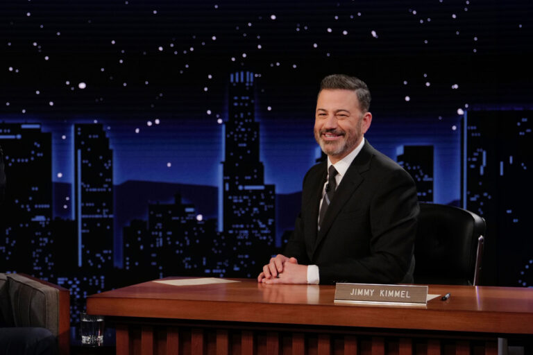 Jimmy Kimmel on "Jimmy Kimmel Live!" (Disney/Randy Holmes)