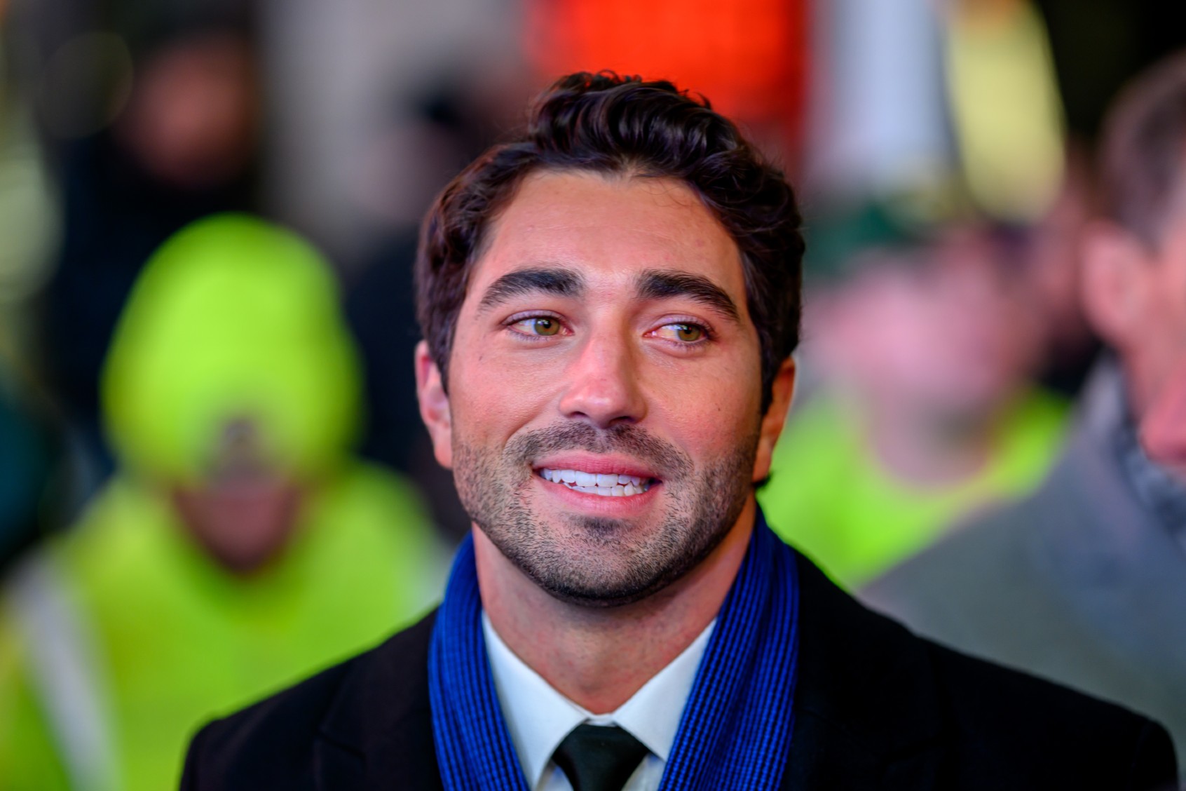 Joey Graziadei from season 28 of "The Bachelor" attends the Times Square New Year's Eve 2024 Celebration on December 31, 2023 in New York City. (Roy Rochlin/WireImage)