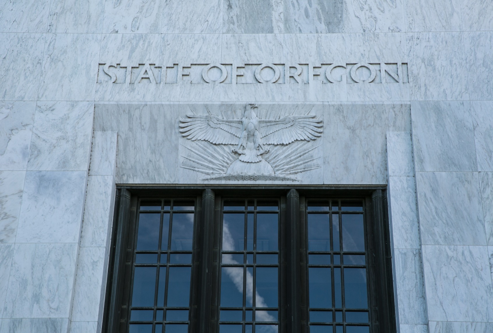 The exterior of the State Capitol building on September 27, 2017, in Salem, Oregon. (George Rose/Getty Images)