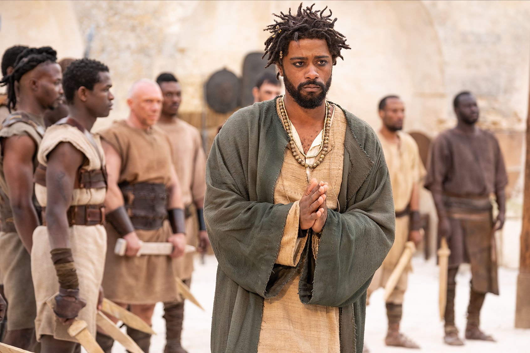 Clarence (LaKeith Stanfield) in "The Book of Clarence" (Legendary Entertainment)