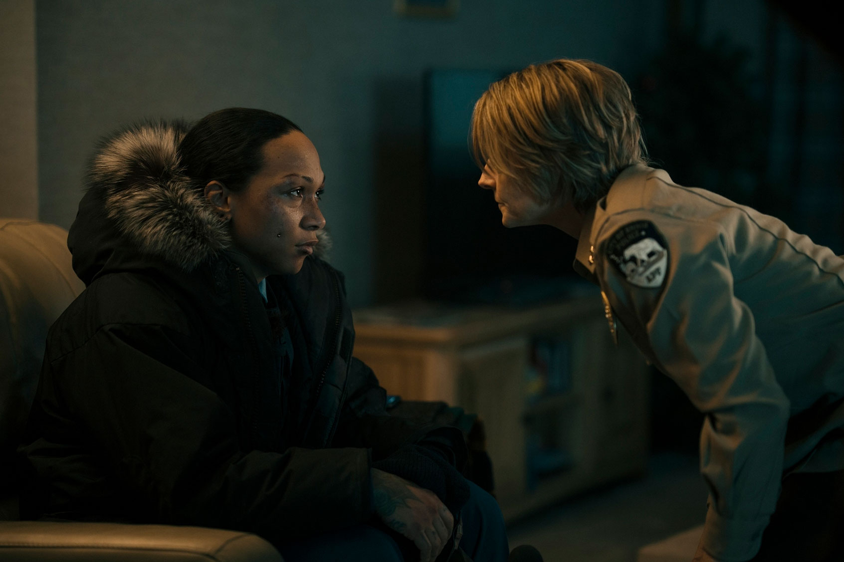 Kali Reis and Jodie Foster in "True Detective" (HBO)