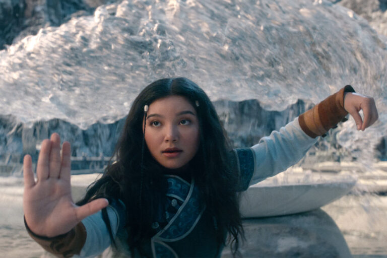 Kiawentiio as Katara in "Avatar: The Last Airbender" (Courtesy of Netflix)