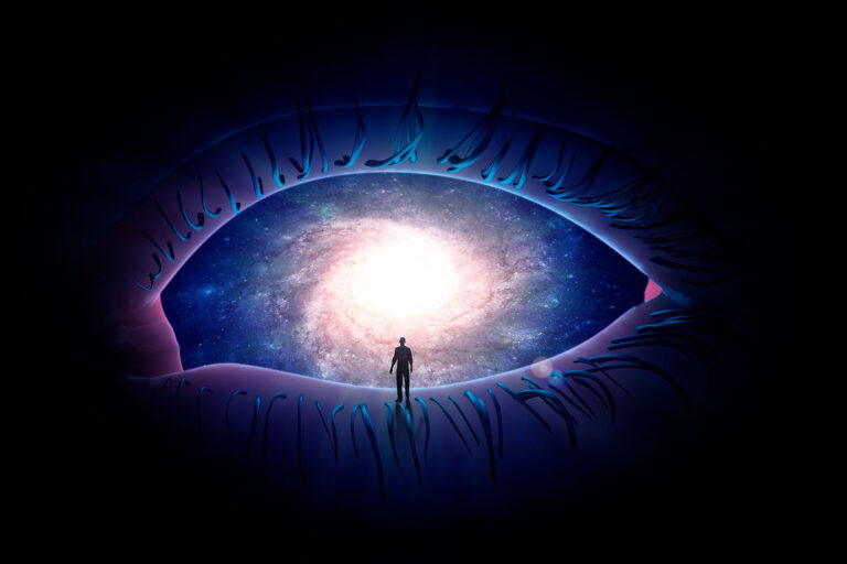 Eye of the universe, concept (Getty Images/ANDRZEJ WOJCICKI)