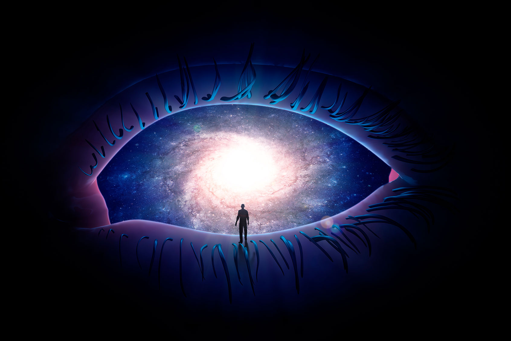 Eye of the universe, concept (Getty Images/ANDRZEJ WOJCICKI)