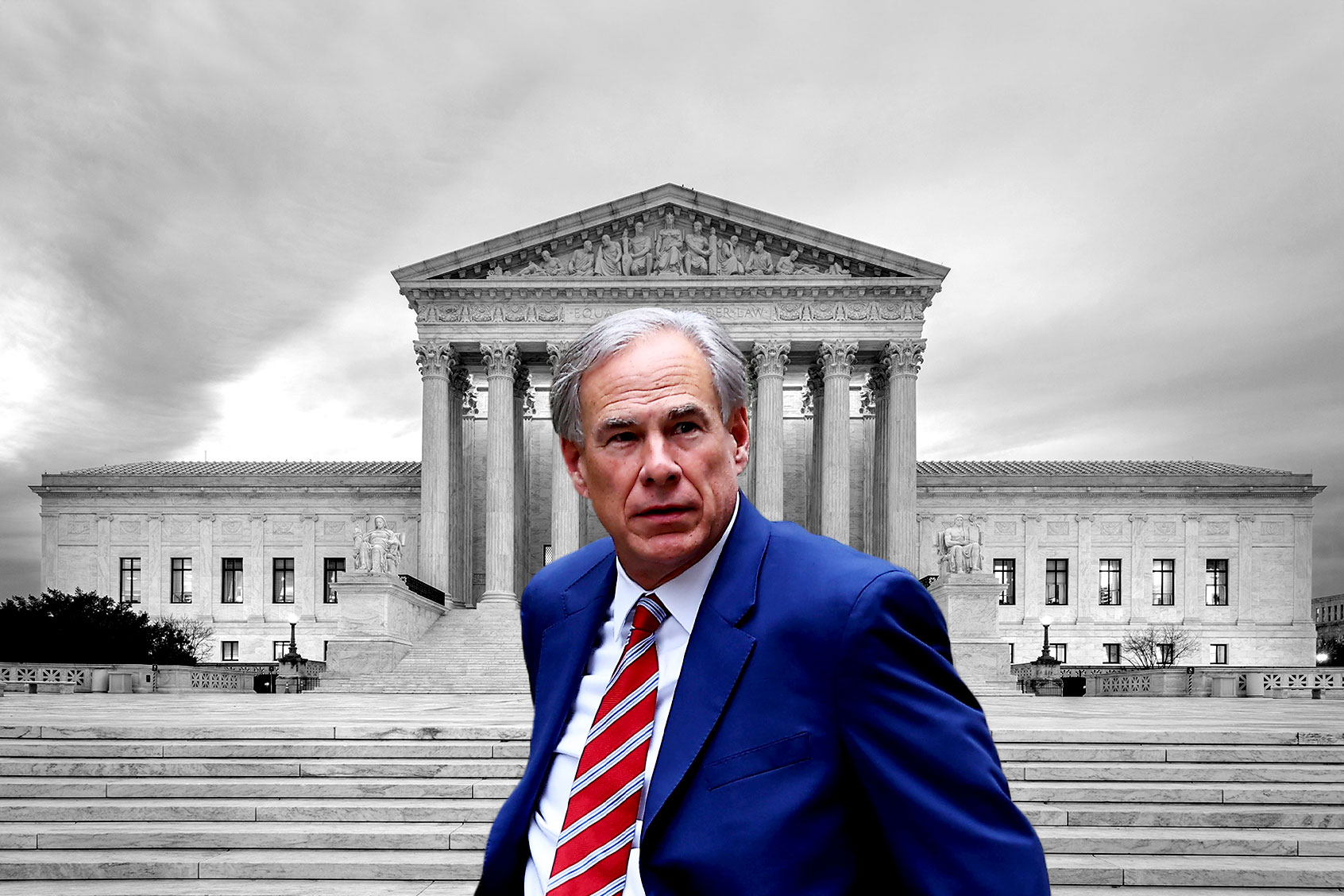 Texas Governor Greg Abbott (Photo illustration by Salon/Getty Images)