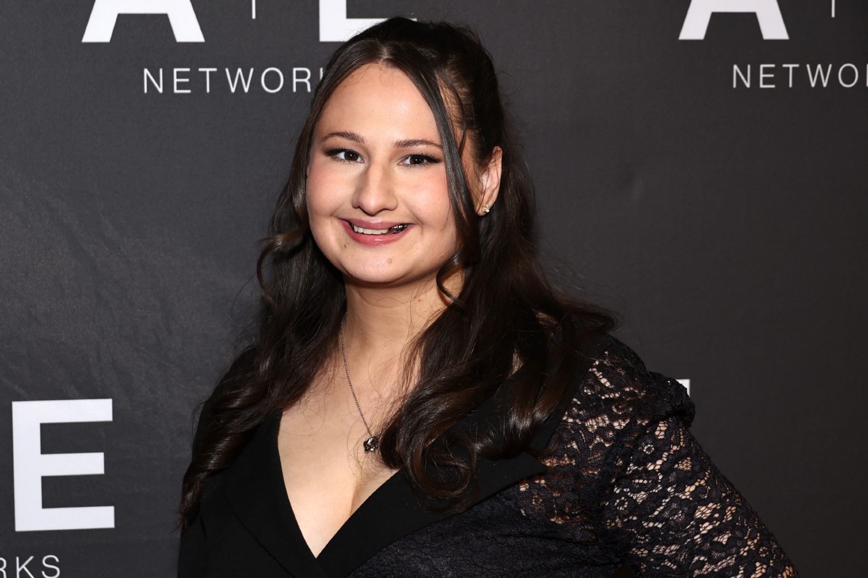 Gypsy Rose Blanchard attends "The Prison Confessions Of Gypsy Rose Blanchard" Red Carpet Event on January 05, 2024 in New York City. (Jamie McCarthy/Getty Images)