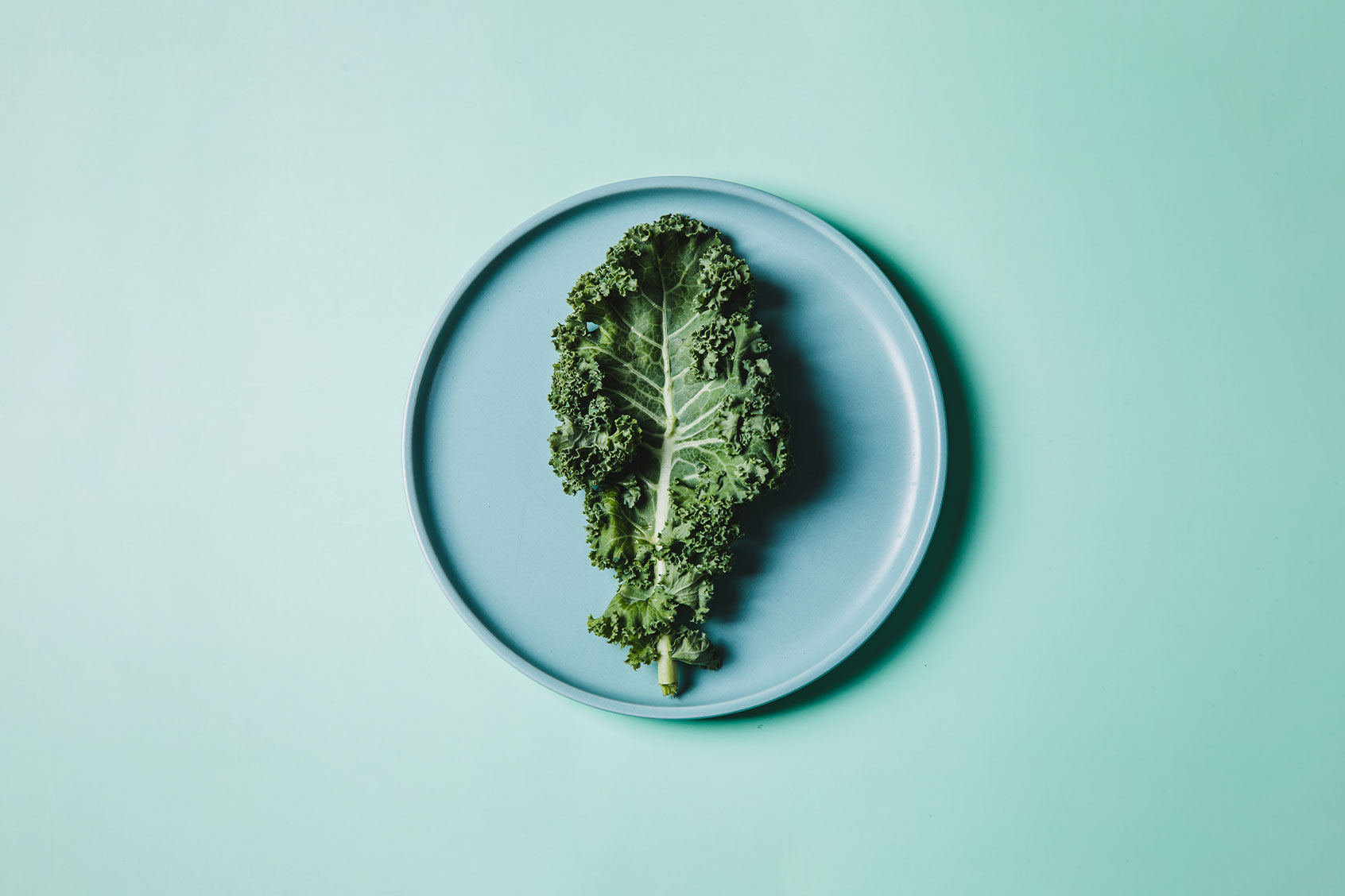 Kale on a plate (Getty Images/Kilito Chan)