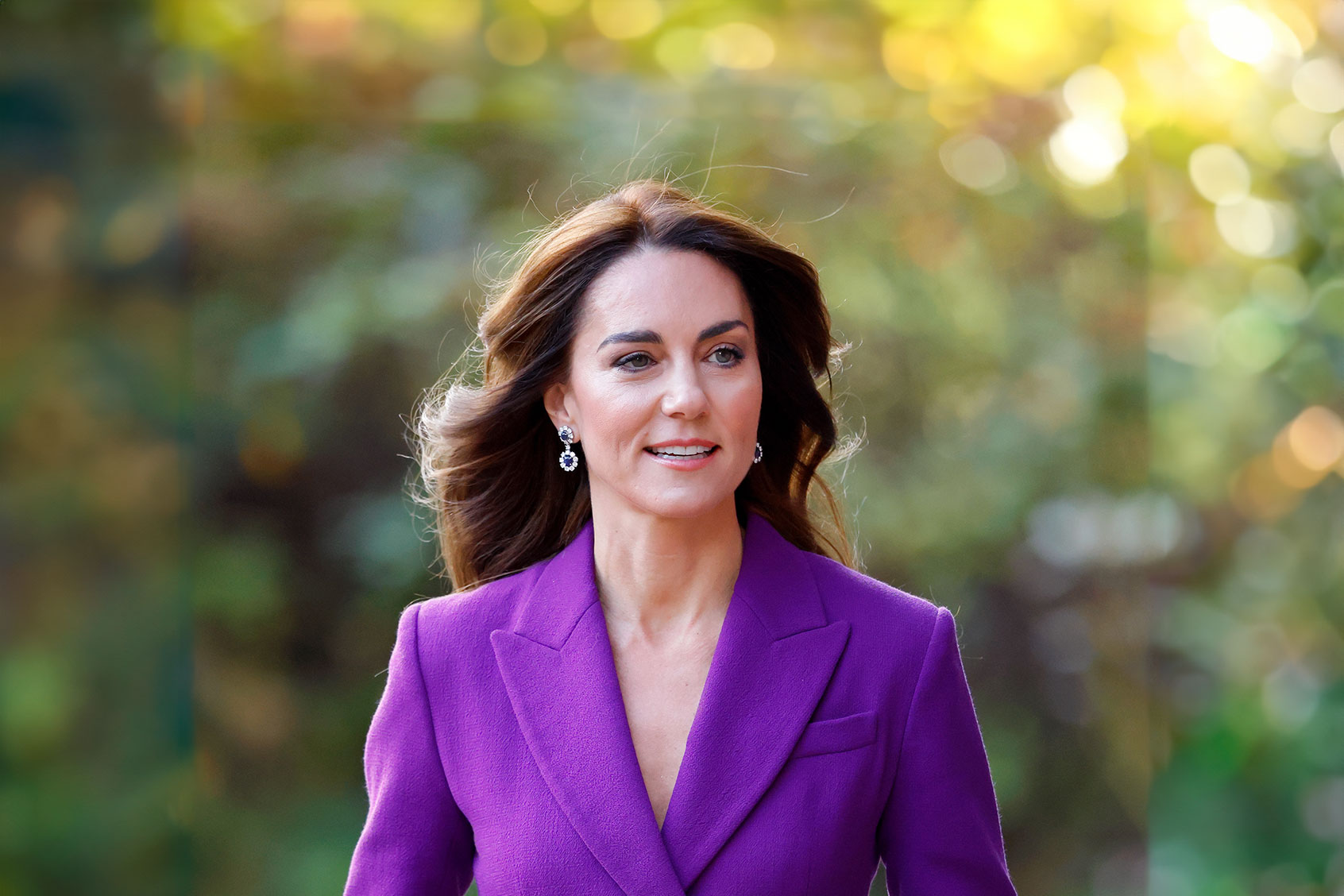Catherine, Princess of Wales arrives at the Shaping Us National Symposium at the Design Museum on November 15, 2023 in London, England. (Max Mumby/Indigo/Getty Images)
