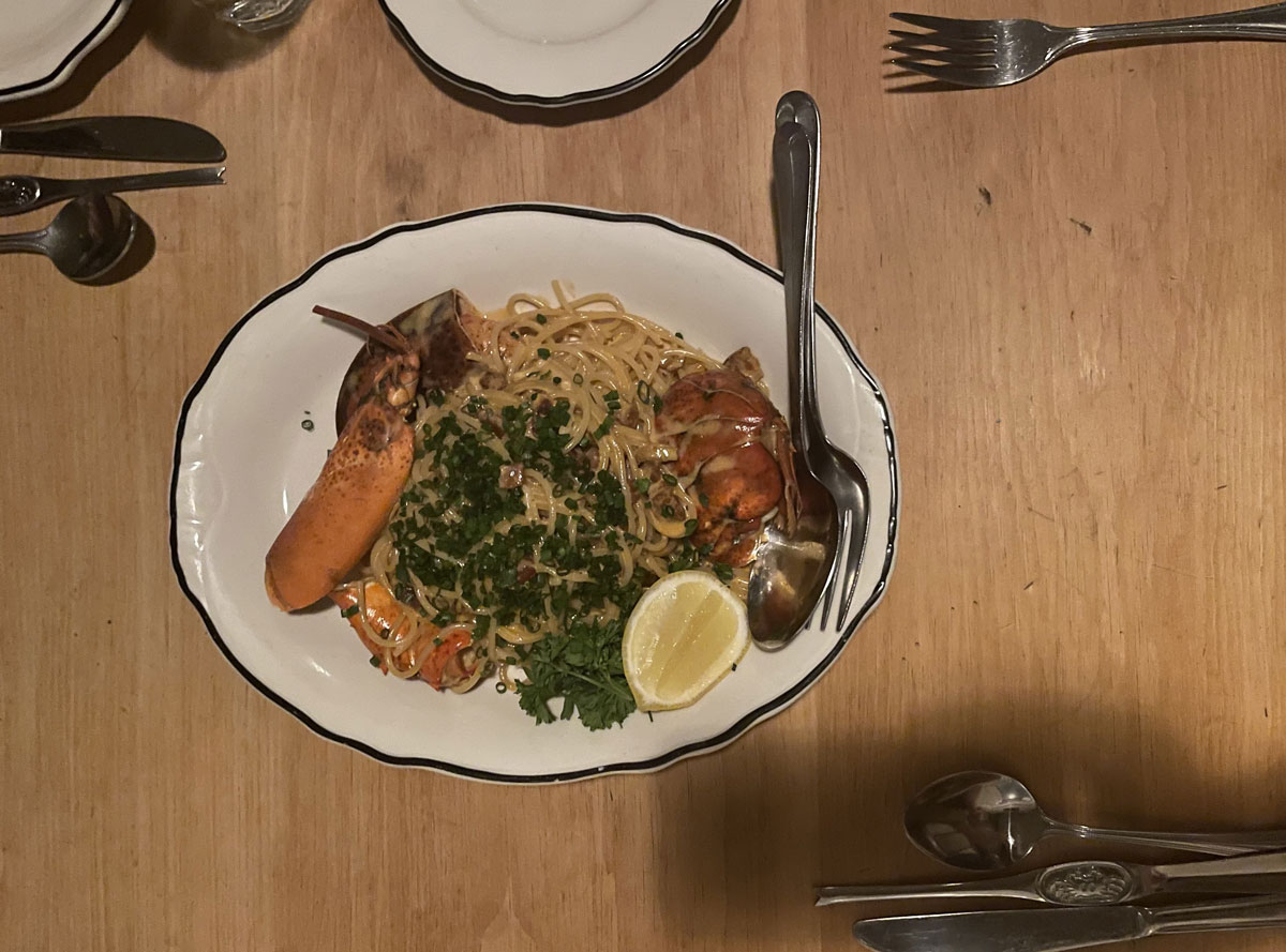 Lobster spaghetti