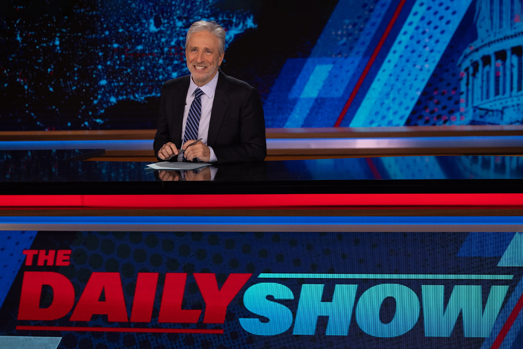 Jon Stewart on "The Daily Show" (Comedy Central)