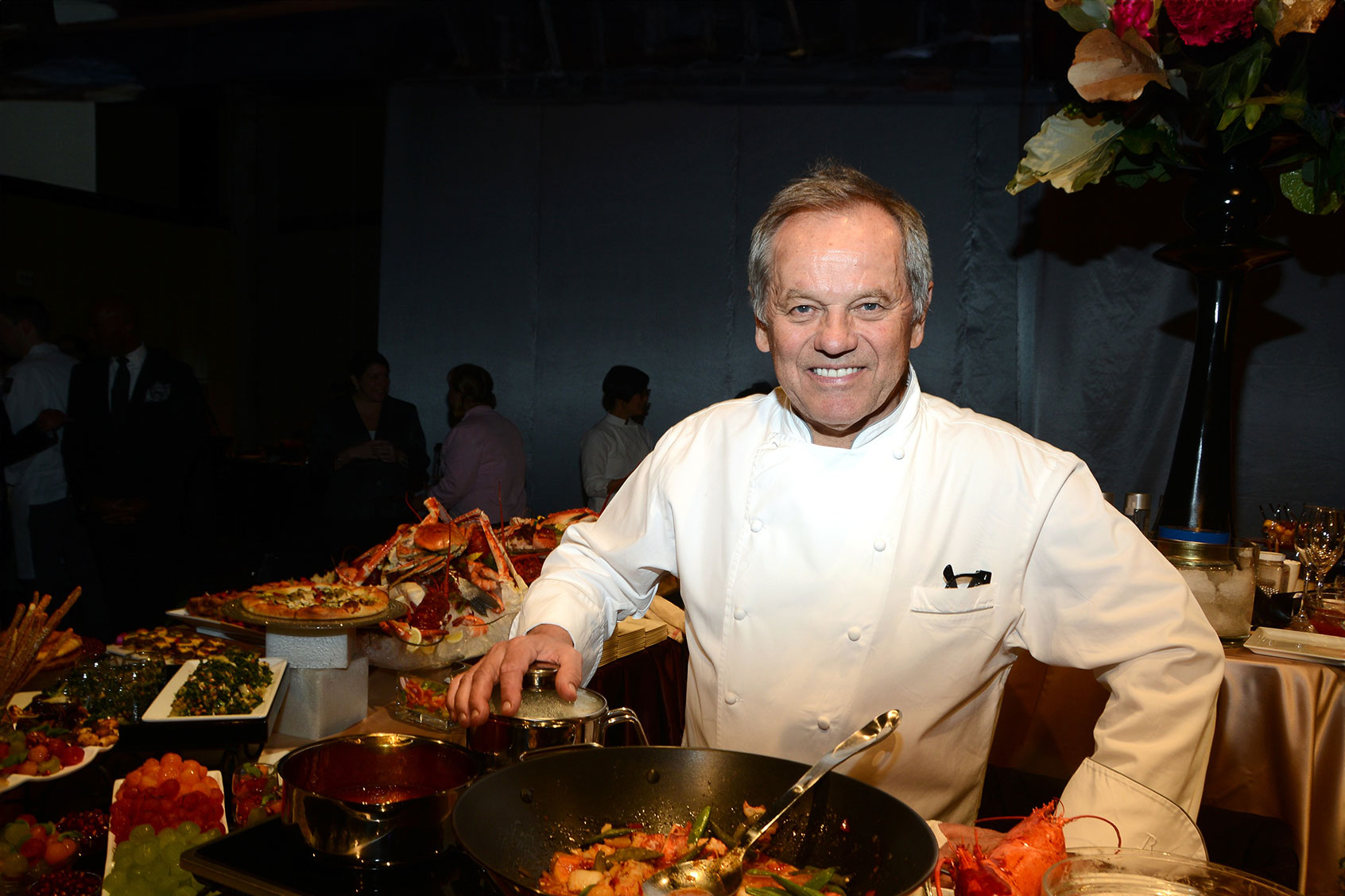 Master chef Wolfgang Puck at Hollywood & Highland Center on January 22, 2013 in Hollywood, California. (Araya Doheny/WireImage/Getty Images)