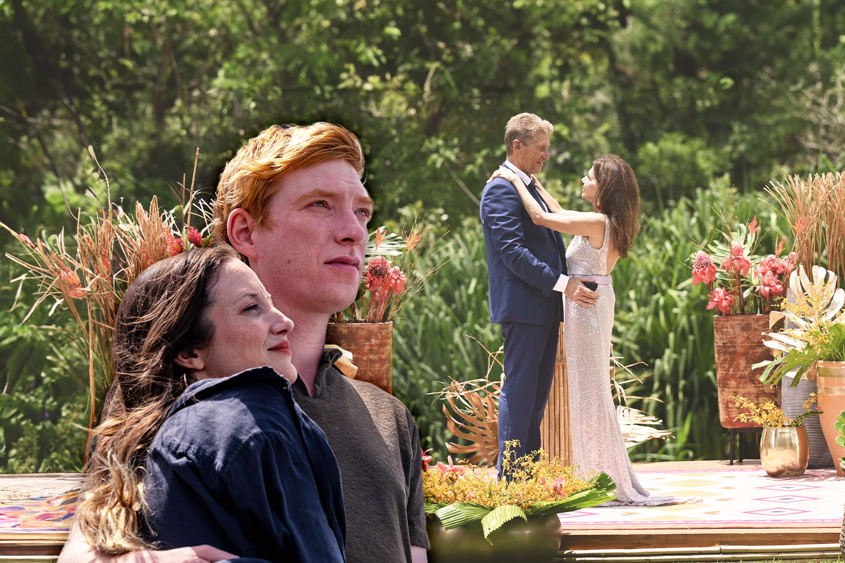 Alice & Jack | The Golden Bachelor (Photo illustration by Salon/PBS/Fremantle/Disney/John Fleenor)