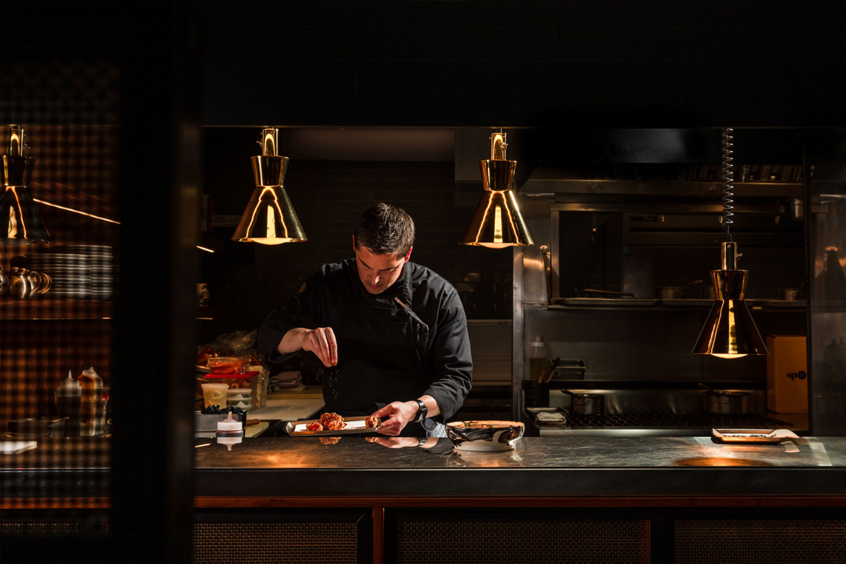 Chef Peter Hemsley in the kitchen (Photo courtesy of Nicola Parisi)