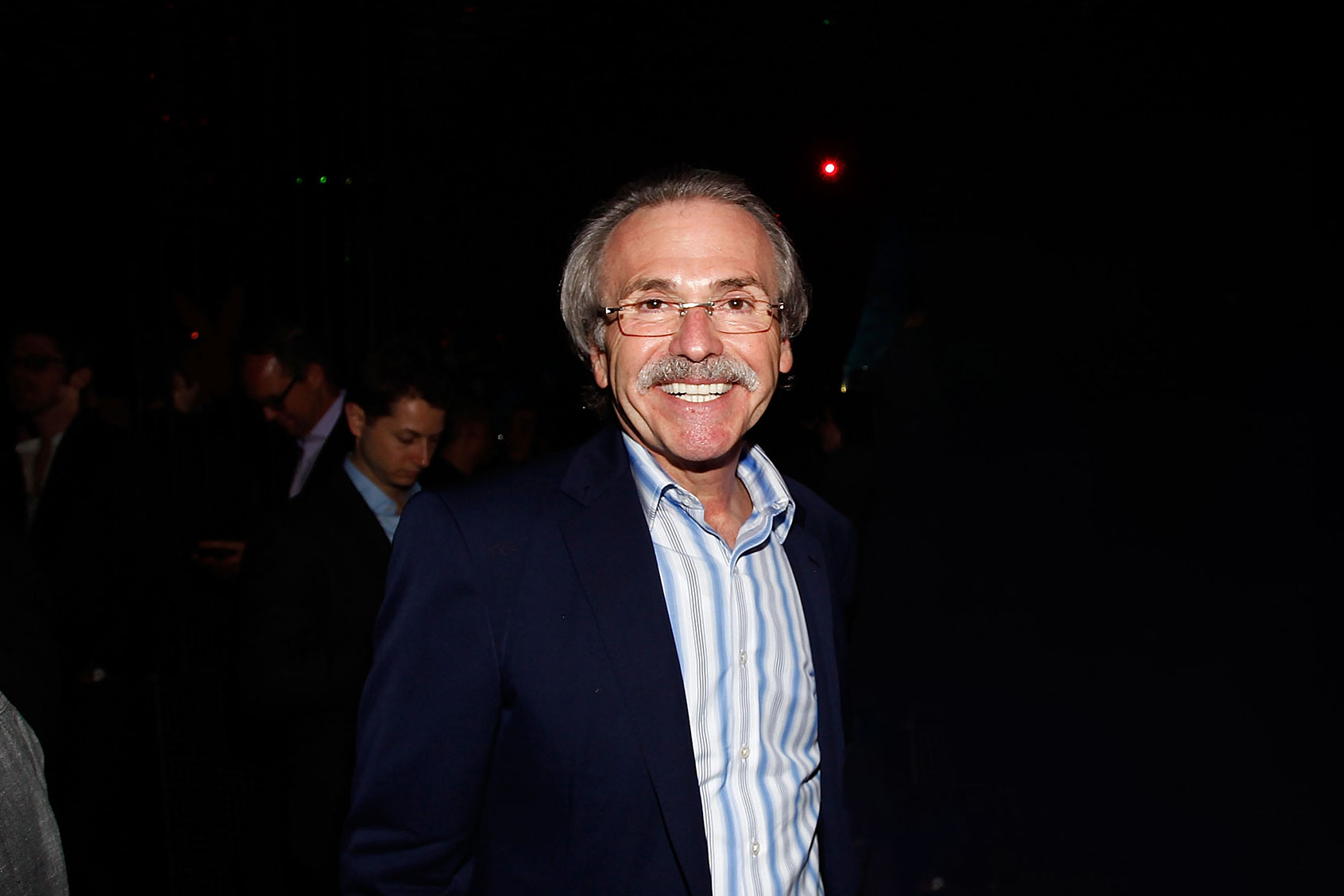 Chairman and CEO of American Media David Pecker poses for a photo at the Playboy's 50th anniversary at Juliet Supper Club on June 10, 2010 in New York City. (Photo by (Joe Kohen/Getty Images for American Media, Inc)