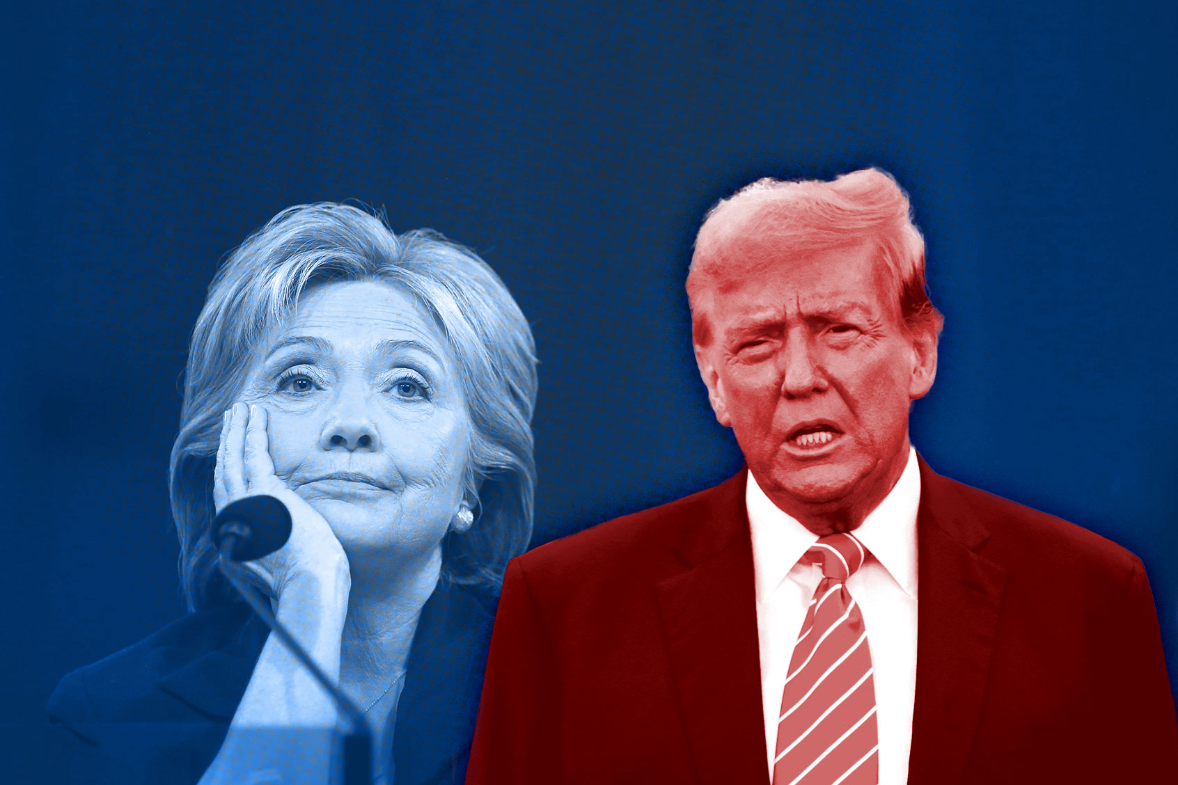 Hillary Clinton and Donald Trump (Photo illustration by Salon/Getty Images)