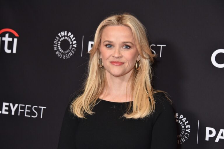 Reese Witherspoon at the screening and conversation of "The Morning Show" held during PaleyFest LA 2024 at the Dolby Theatre on April 12, 2024 in Los Angeles, California. (Gregg DeGuire/Variety via Getty Images)