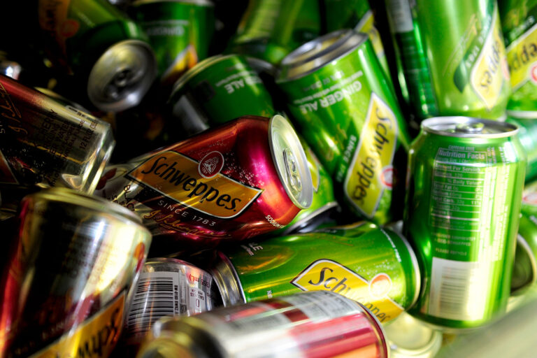 Schweppes on display at the Chef After Party presented by MasterCard during 2015 Food Network & Cooking Channel South Beach Wine & Food Festival presented by FOOD & WINE at Thompson Hotel Miami Beach on February 19, 2015 in Miami Beach, Florida. (Sergi Alexander/Getty Images for SOBEWFF)