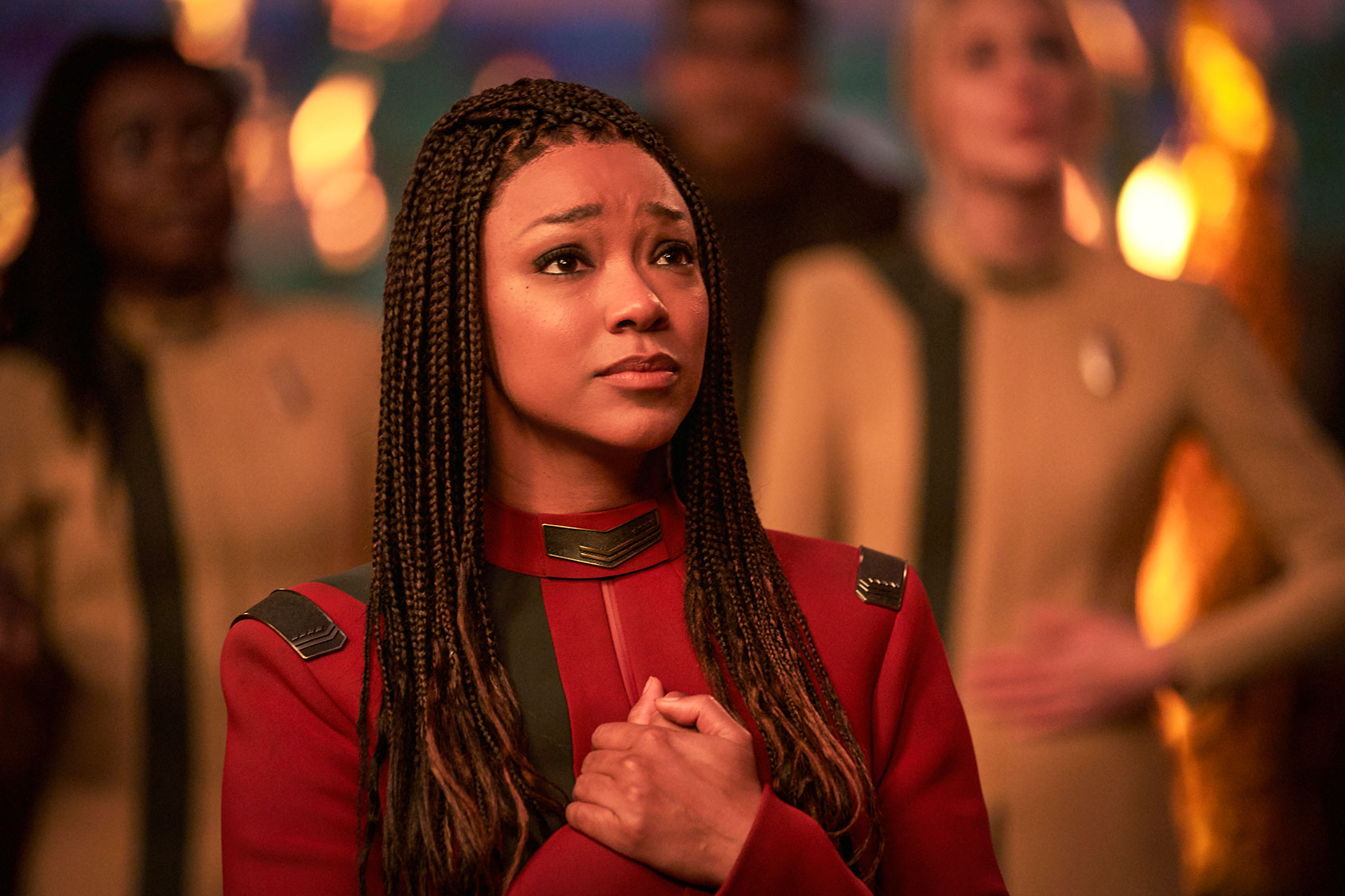 Sonequa Martin-Green as Burnham in "Star Trek: Discovery" (Marni Grossman/Paramount+)