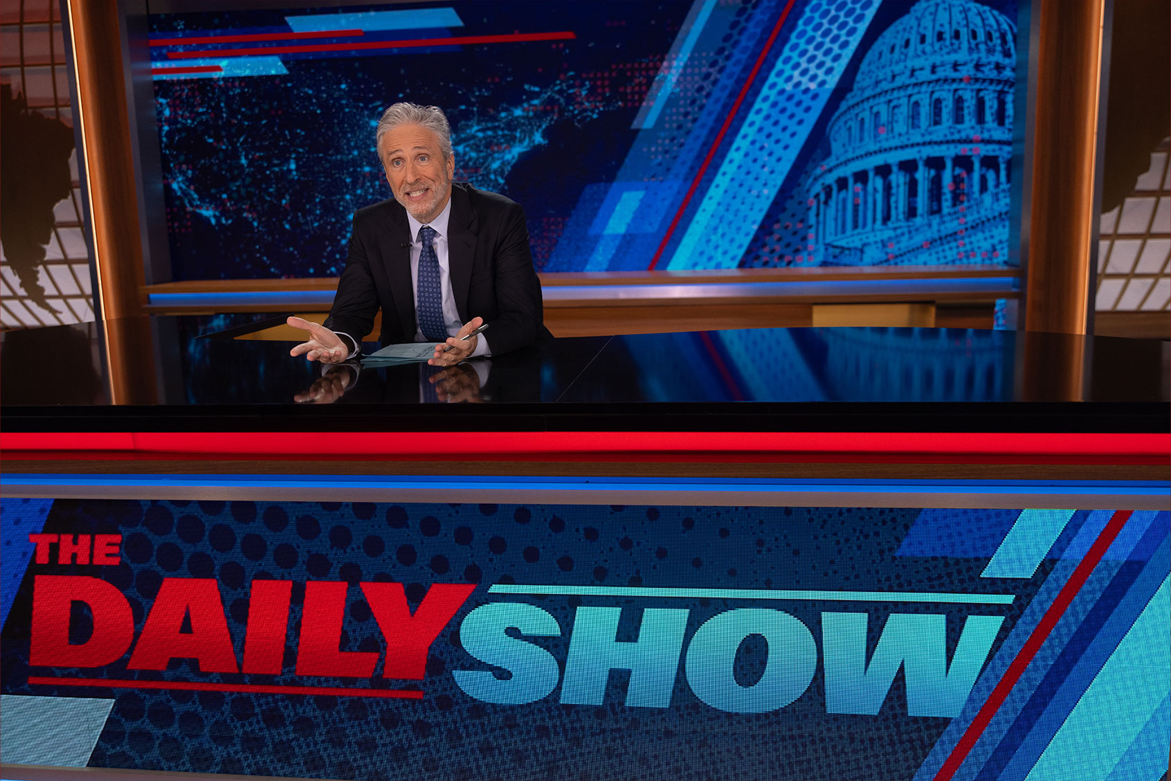 Jon Stewart on "The Daily Show" (Comedy Central)