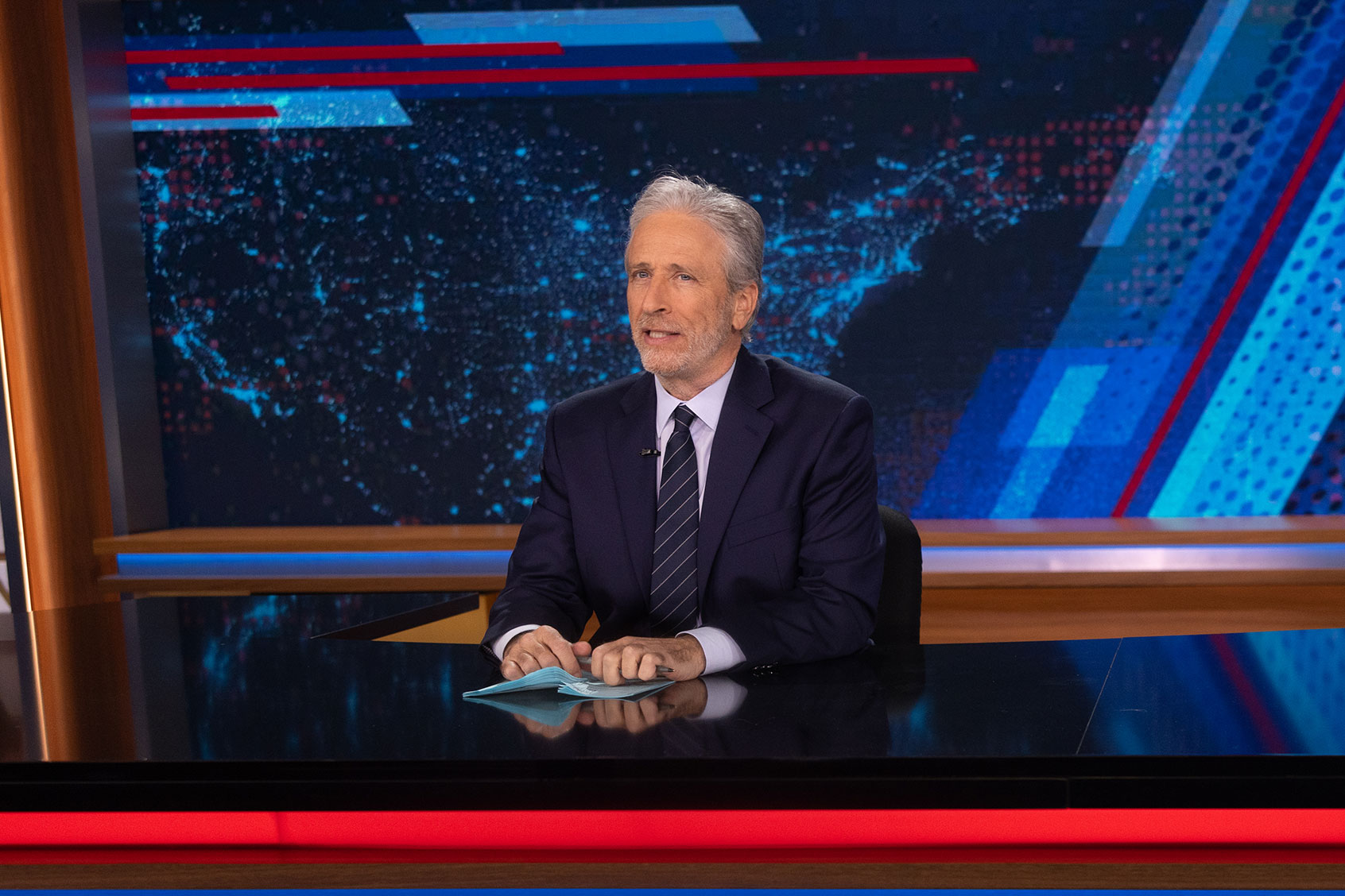 Jon Stewart on "The Daily Show" (Comedy Central)