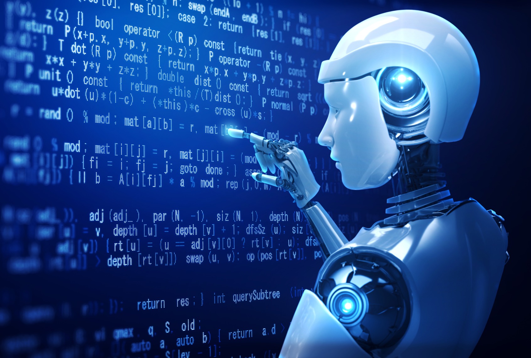 AI robot. (Yuichiro Chino/Getty Images)