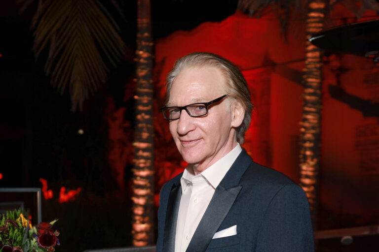 Bill Maher attends the 2024 Vanity Fair Oscar Party Hosted By Radhika Jones at Wallis Annenberg Center for the Performing Arts on March 10, 2024 in Beverly Hills, California. (Matt Winkelmeyer/VF24/WireImage for Vanity Fair)