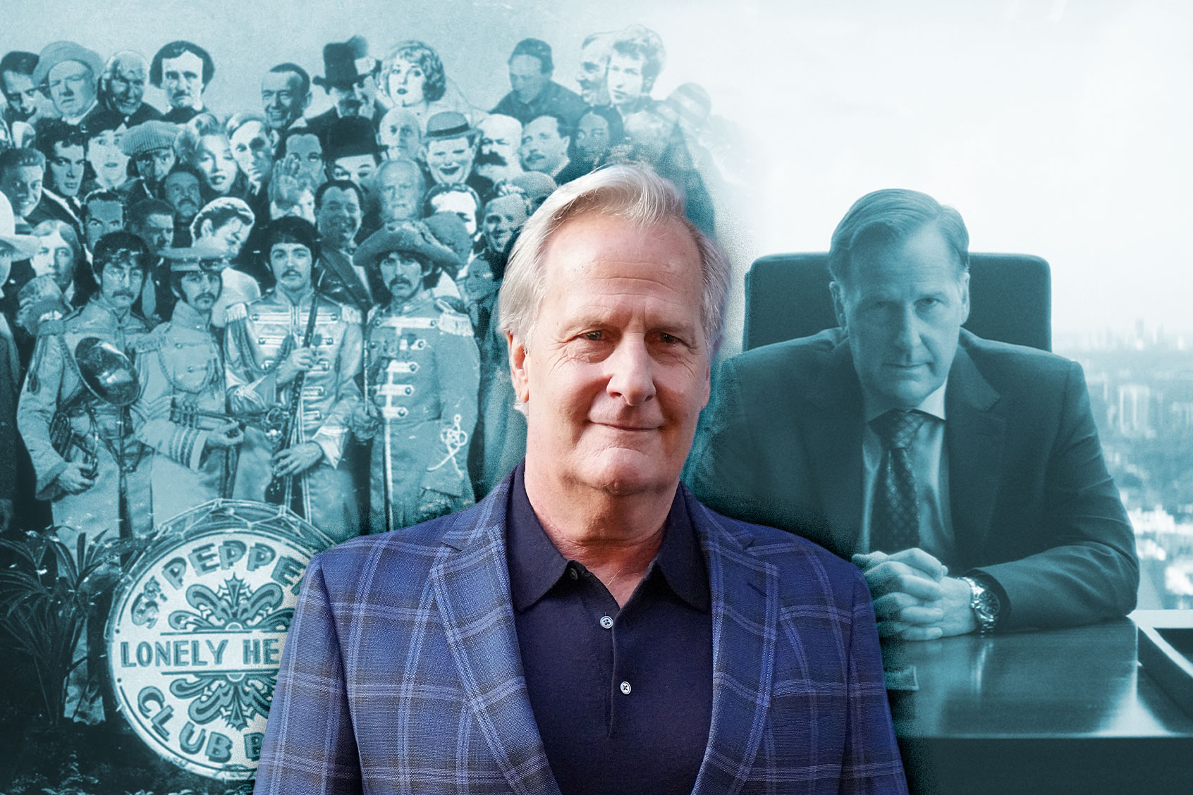 Jeff Daniels (Photo illustration by Salon/Getty Images/Netflix)
