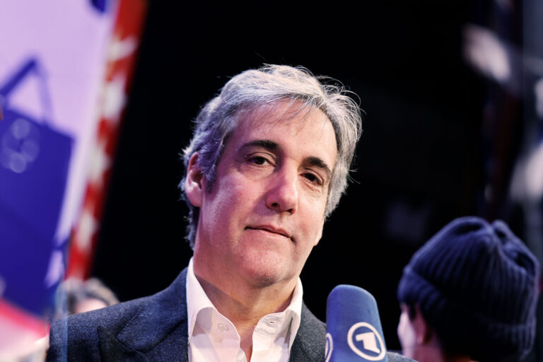 Michael Cohen on February 15, 2024 in New York City. (John Lamparski/Getty Images)