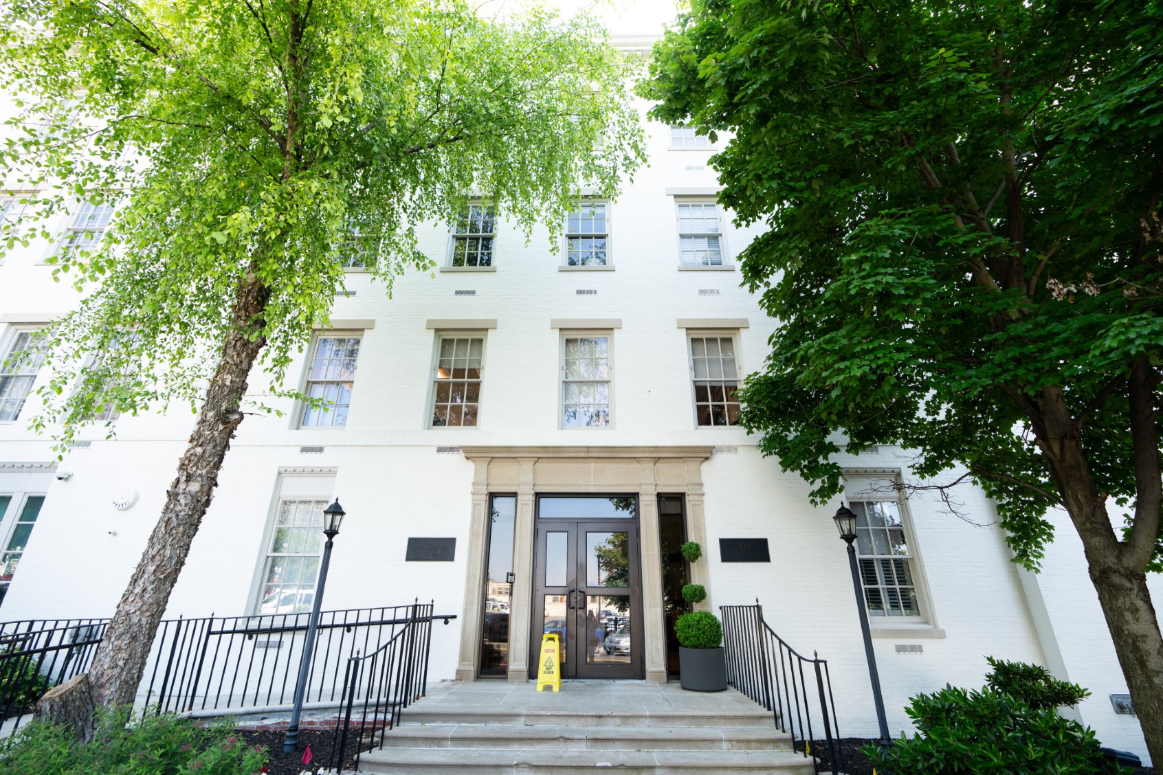Vials of blood were found in a suspicious package at the Republican National Committee headquarters in Washington, D.C., on Wednesday, May 22, 2024. (Bill Clark/CQ-Roll Call, Inc via Getty Images)