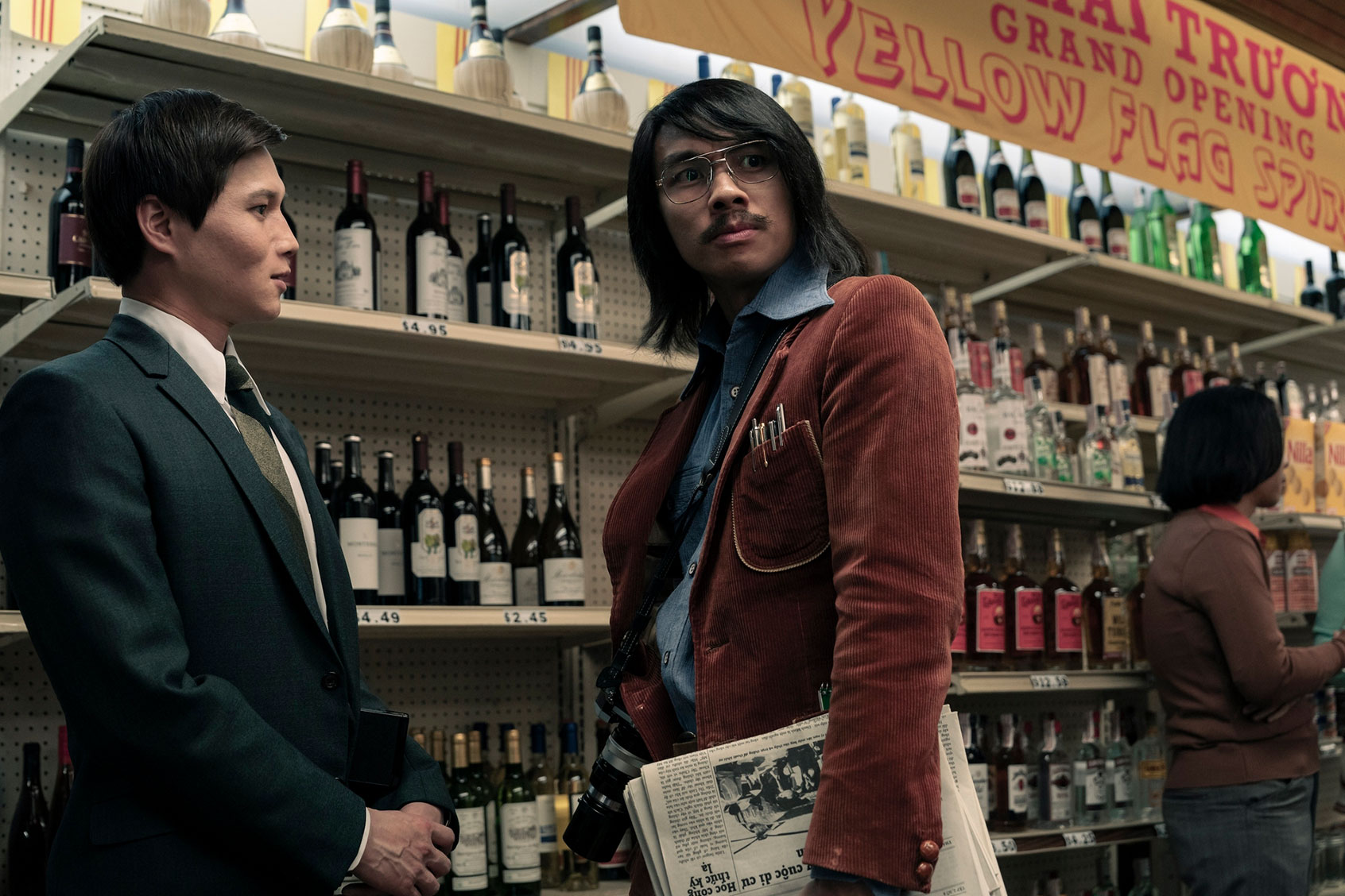 Hoa Xuande and Alan Trong on "The Sympathizer" (Hopper Stone/HBO)