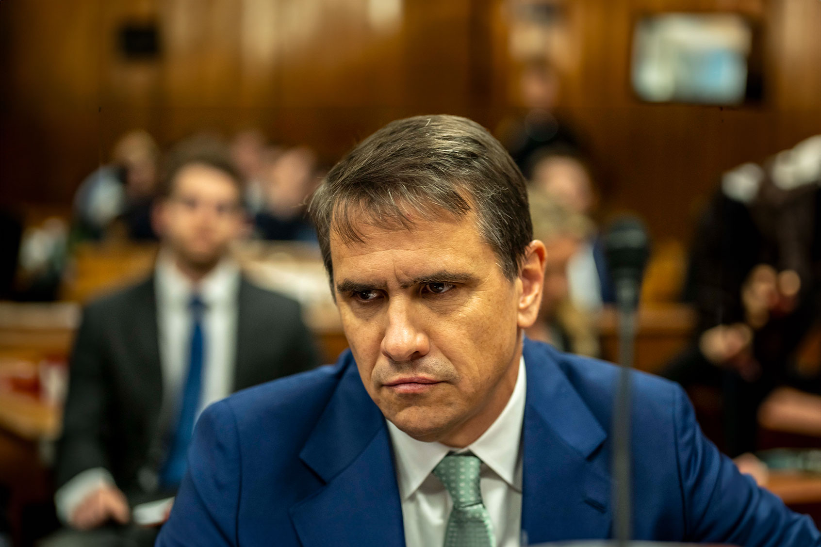 Former President Donald Trump's attorney Todd Blanche appears in court during Trump's trial for allegedly covering up hush money payments at Manhattan Criminal Court on April 26, 2024 in New York City. (Mark Peterson-Pool/Getty Images)