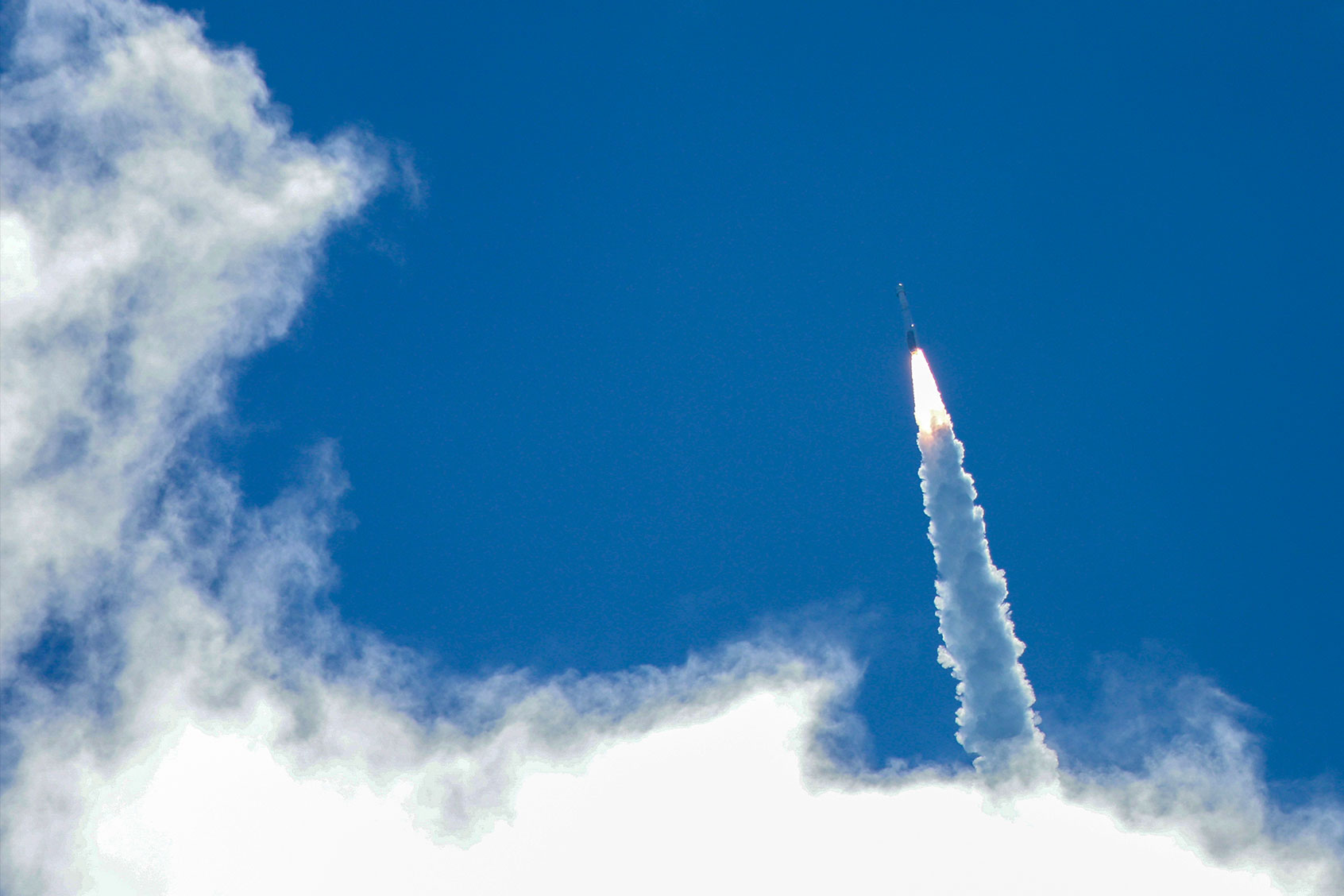 Boeing’s Starliner spacecraft atop a United Launch Alliance Atlas V rocket lifts off from Space Launch Complex 41 during NASA’s Boeing Crew Flight Test on June 05, 2024, in Cape Canaveral, Florida. (Joe Raedle/Getty Images)