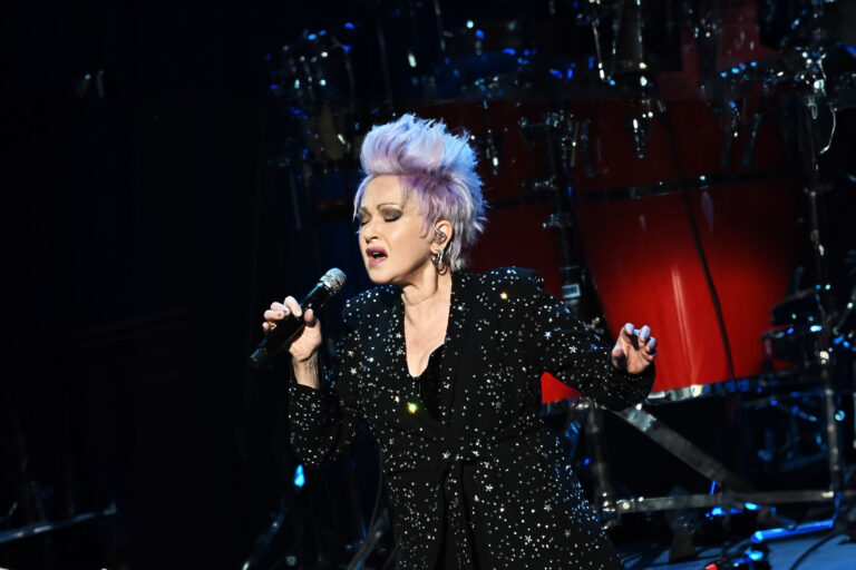 Singer-songwriter Cyndi Lauper performs at the 2023 Library of Congress Gershwin Prize for Popular Song on March 01, 2023 in Washington, DC. (Shannon Finney/Getty Images)
